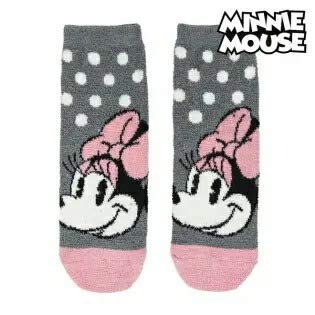 Minnie Mouse S0718840 Casual Sock, Gris, Talla Calzado 31-34 Unisex-Child