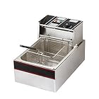 andrew james Deep Fryer 6 Liters Stainless Steel
