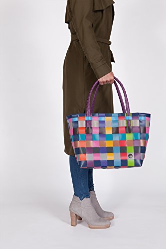 Handed By – Tasche / Shopper – Paris – Farbe: Bunt Multi Mix – 27 x 31 x 24 cm - 2