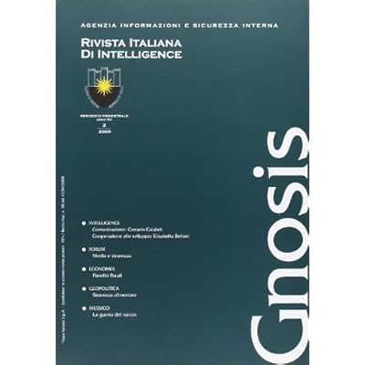 Kris Elvin Gnosis. Rivista Italiana Di Intelligence (2009) PDF Online