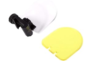 FESOITTY Cannocchiale Trasparente Proteggi Lenti antiproiettile Rosso Punto Verde Copriobiettivo Mirino Pieghevole Fucile Softair Scudo Montaggio su Guida