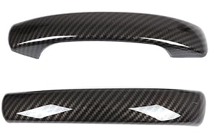 PIUGILH Außentürgriffe Abdeckung Dekor Geeignet für Me-rc-edes B-enz S-mart 451 F@ortwo 2009-2015,Autotürgriffe Verkleidung für M-e@rc-edes B-enz Smart Zubehör