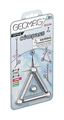 GEOMAG Pro L 7 pcs Boussole, GMR03, Multicolore