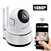 Produktbild UYIKOO WLAN IP Kamera, 1080P WiFi Überwachungskamera mit 350°/ 100°Schwenk, Surveillance Kamera mit Bewegungserkennung, Nachtsicht, Zwei-Wege-Audio, Baby/Pet Kamera-Support Remote View mit Free App