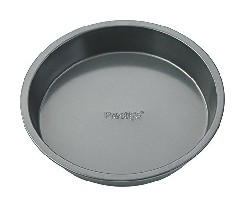 Prestige Kuchenform, rund, 20 cm Durchmesser, Stahl, Schwarz Silber