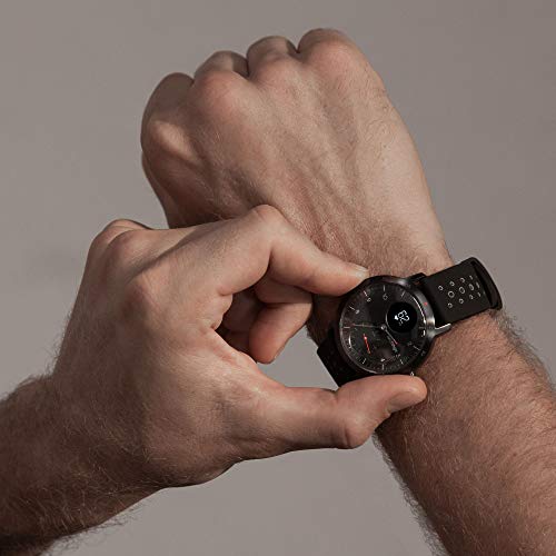 Withings Steel HR Sport - Multi-Sport Hybrid Smartwatch - Herzfrequenz- und Fitnesstracker, schwarz, 40mm - 7