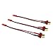 Produktbild OliYin 3 stücke Männlichen Deans T-Stecker zu Männlichen JST Stecker Adapter 3,93 Zoll Heavy Duty 20awg Draht (Packung von 3)
