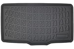 GENERICO Vasca Baule Specifica per Panda 312 e 319 tutti i modelli prodotti dal 2012 in poi Proteggi Bagagliaio auto con Bordino rialzato 3D lavabile - 8020684