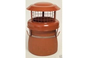 GENERIC Hancock & Brown Cowl High Top Bird Guard Chimney Cowl Solid Fuel Coal Fire Stove Rain