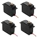 Produktbild 4 x MG995 Metal Gear Hoch Geschwindigkeit Torque RC Servo für Robot Auto Flugzeug