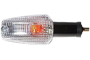 Moto Discovery Intermitente transparente WFO para Honda XL1000V Varadero 1999-2006 / XLV650 Transalp 2000-2007 (trasero izquierdo)