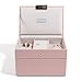 Produktbild Stacker Schmuckschatulle, kleine Größe, stapelbar, 2er-Set rosa - soft pink