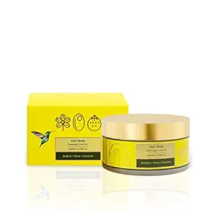 THE EARTH COLLECTIVE Hair Mask for Smoothening Hair | Contains Brahmi, Olive Coconut, Nourishes Damaged Hair, Replenishes, Damage Control | Pak of 200 Ml