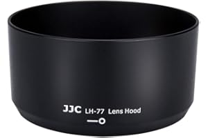 JJC Pare-soleil réversible à baïonnette pour Nikon AF-P NIKKOR DX 70-300 mm f/4.5-6.3G ED VR Objectif Nikon D3500 D5300 D5500 D5600 D7500 DSLR Camera Remplacement Nikon HB-77