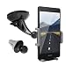 Produktbild kwmobile Flexible KFZ Halterung für Huawei P9 Lite - PKW Auto Halter für Scheibe und Lüftung