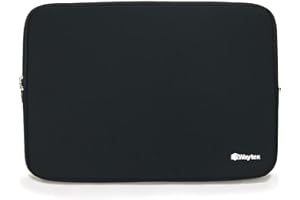 WAYTEX 71003 Housse pour Ordinateur Portable 15,6 Pouces Néoprène Souple Noire