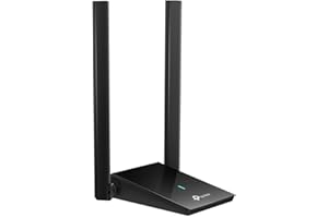 TP-Link Clé WiFi 6 Puissante AX1800 Archer TX20U Plus, Adaptateur Réseau sans Fil avec 2,4 GHz, 5 GHz, Antennes Doubles Bande 5 dBi, WPA3, Windows 11/10