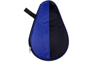 EELABPER Pulabo, borsa portatile impermeabile da ping pong, racchetta da ping-pong, custodia con cerniera