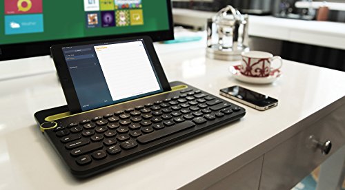 Logitech K480 Tastiera Bluetooth Multi-Dispositivo, Layout Italiano, Nero