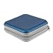 Generic Blue 40 Disc CD DVD Case Storage Bag Holder Box Cover Organizer Records Pouch Wallet Put-away Box Tidy Clean RS.335.00