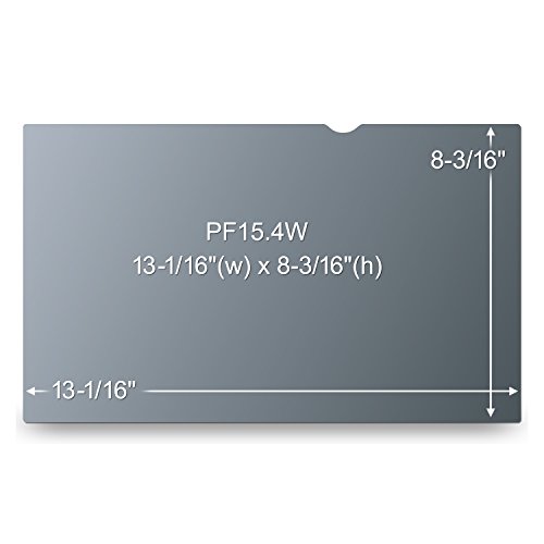 3M PF15.4W Blickschutzfilter Standard für Notebooks 39,1 cm Weit (entspricht 15,4″ Weit) 16:10 - 6