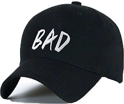 Gorra de béisbol con texto en inglés 