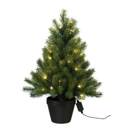 Preisvergleich Produktbild Tannenbaum im Topf m. 50 Licht