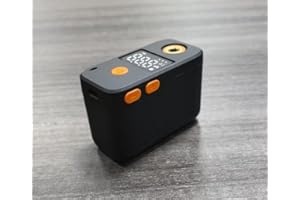 Diealles Shine Mini Bomba de Aire Bicicleta, 120 PSI Inflador Electrico Bicicleta con Manómetro, Apagado Automático, Hinchador Electrico, para Bicicleta de Carretera, Eléctrica, MTB y Urbana