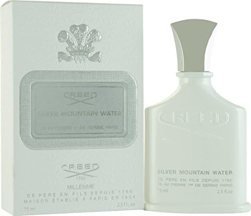 Creed Silver Mountain Water Eau De Parfum 75ml Scent For Him With Gift Bag