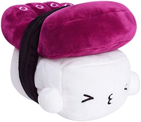 MANTTANG - 6" Sushi Cushion Plush Toy Bedding Cute Pillow Choba Soft Cotton (Octopus)