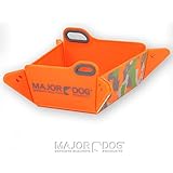 MAJOR DOG Faltbarer Futternapf, Reisenapf, Futtertrog, Trinknapf / Napf für unterwegs