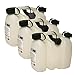 Produktbild 3er Set: 3x Doppelkanister PROFI natur 3,0 + 1,5 Liter UN inkl. Ausgiesser je Kombikanister Made in Germany !