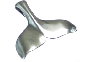 MALDON JEWELLERY Ciondolo in argento sterling coda di balena .925 x 1 ciondoli a coda di balena