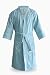 Loomkart Very Fine Export Quality Bath Robes in BlueVery Soft Velvet Finish in Avioni Zip -Packing- Standard Size RS.949.00