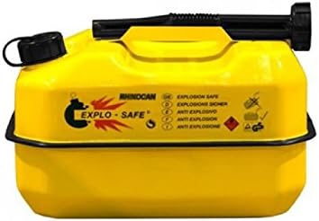 10 Litre Explosion Proof Jerry Can (Yellow)