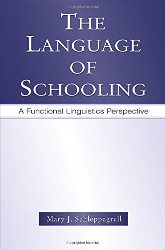 Descargar The Language of Schooling Book PDF