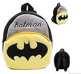  Mochila Batman Personaje Dibujos Animados niños niñas de Peluche de Juguete Mini Bolsa DE LA Escuela Regalos guarderia Bebe