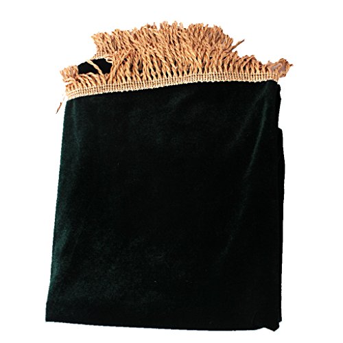 Preisvergleich Produktbild Sharplace Keyboard-Cover Klaviertaste Tastaturen Schmutz-Beweis Staub Schutzhülle Tastaturabdeckung Tuch für Keyboards 61 Tasten - Dunkelgrün