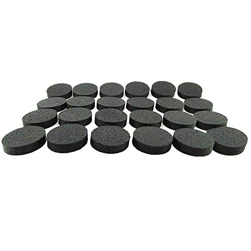 DOMIRE 24 Pc Gomma Naturale Flower Pot Mat Invisibile Pianta Vasi Alzate Pad Vaso da Fiori Piedi Accessori per Il Giardino