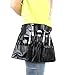 Abody Professional Travel Cosmetic Makeup Brush Apron Bag Beauty Purse Case Hand Holder Bag with Belt Strap Holder