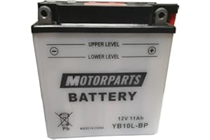 FAR BATTERIA MOTORPARTS MINARELLI YB10L-BP 12V 12 AH COMPATIBILE CON PIAGGIO X8 STREET EU2 150 4T 06 > 08 SPECIFICA MOTO SCOOTER COMPLETA