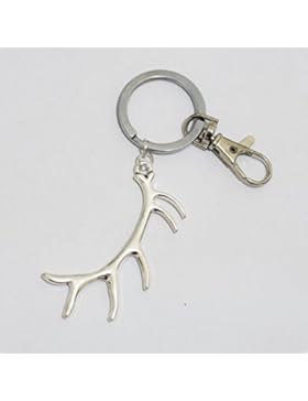 Antler Schlüsselanhänger für den Hirsch Elch Jagd Country Jagd Girl oder Boy -