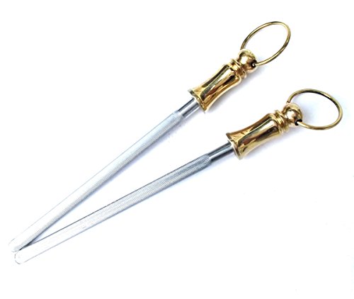 Preisvergleich Produktbild 2 x Traditionelle Stahl Anspitzer.