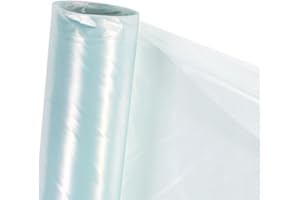 HaGa® UV4 Gewächshausfolie Folientunnel Treibhausfolie Gartenfolie 6m x 10m - winterfest - transparent - UV-beständig