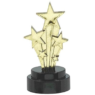 Amscan International Lot de 6 trophées Hollywood