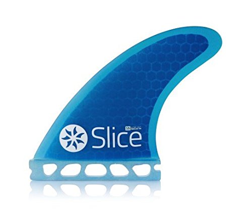 NorthcoreSlice Futures Ultra Light Hex Core S5 - Blue - The Slice S5 Futures fin is based upon the Futures F4 series - Three fin set