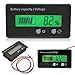 Produktbild Yonhchop LCD-Display Mit Hintergrundbeleuchtung Wasserdicht Universelle Batteriekapazität Spannungsmesser Tester Voltmeter Monitor für 12-48 V Batterie