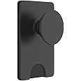 PopSockets PopWallet+ with Integrated Swappable PopTop - Black