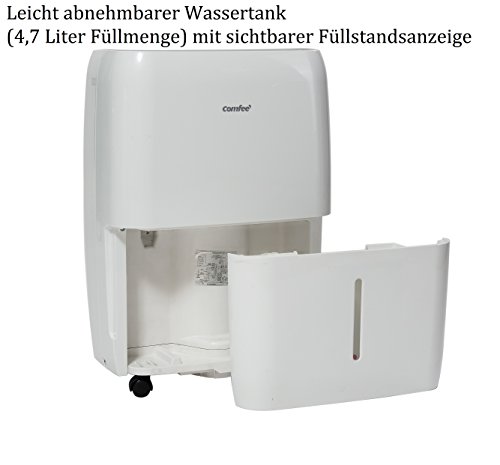 Comfee Luftentfeuchter / Bautrockner / Luftreiniger DG-30 Power 3in1 / 3 Jahre Garantie, 30 Liter, Raumgröße ca 72m²/180m³ - 6