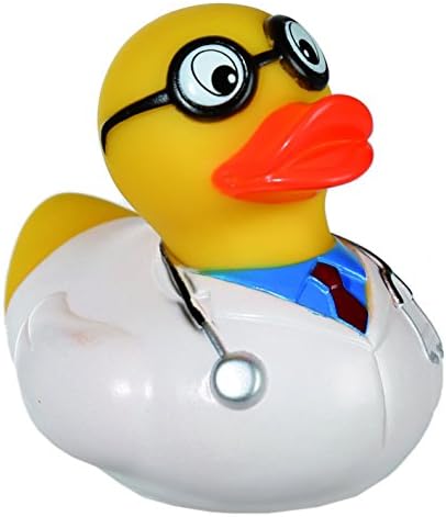 Every Boy's Hero - Novelty doctor Rubber Bath Duck - Popular Ideal Present Gift Idea for Christmas Xmas Stocking Fillers Secret Santa Valentines Anniversary Birthdays Easter - Man Men Mens Gents Him Ladies Women Lady Woman Her - One Supplied